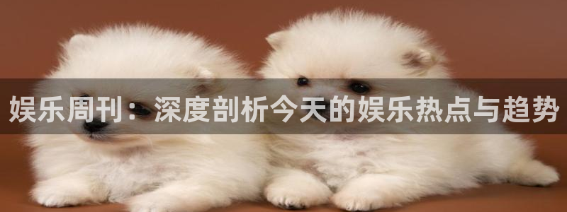 sunbet申搏888：娱乐周刊：深度剖析今天的娱乐热点与趋势